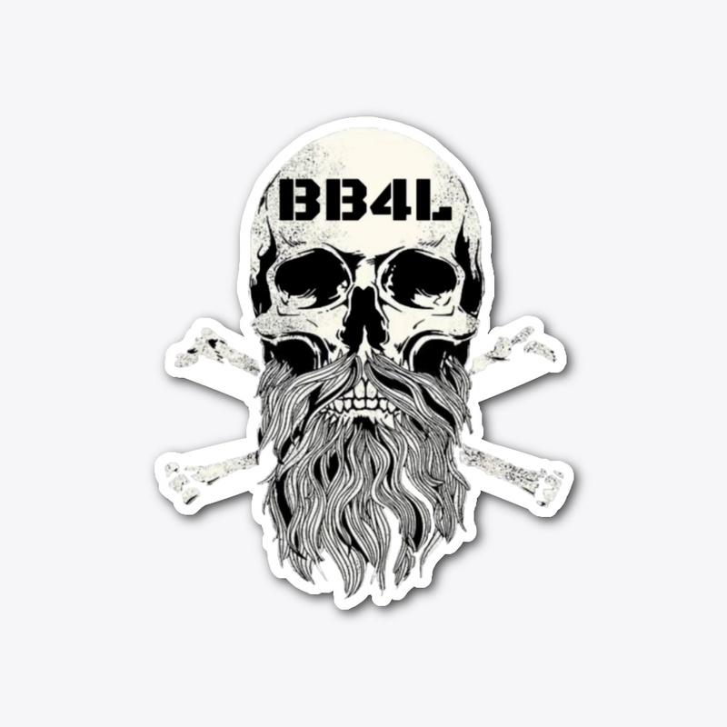 Bourbon Brothers 4 Life Bearded Skull 