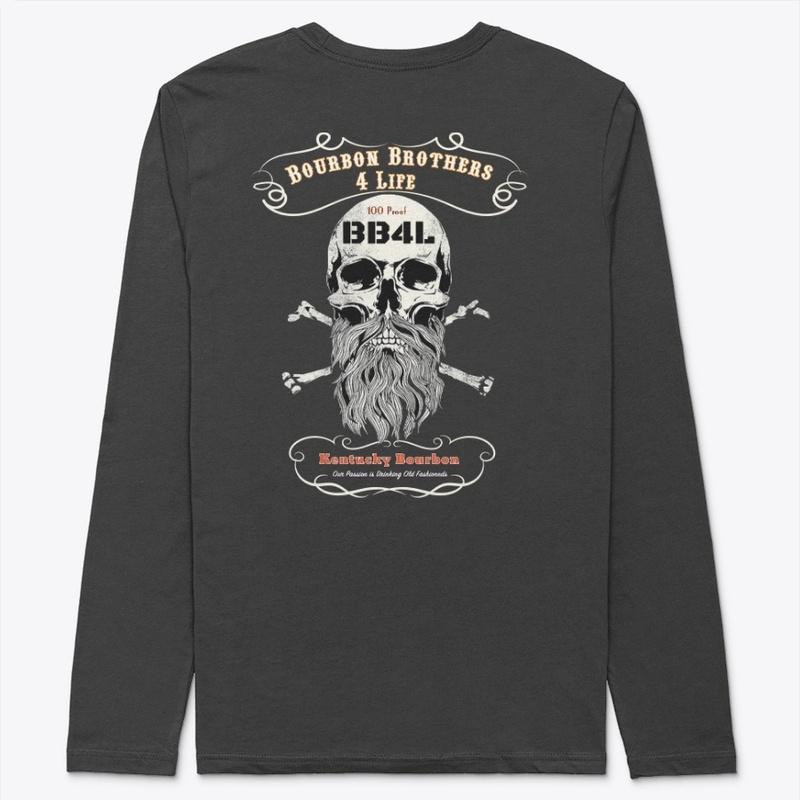 Bourbon Brothers 4 Life Bearded Skull 